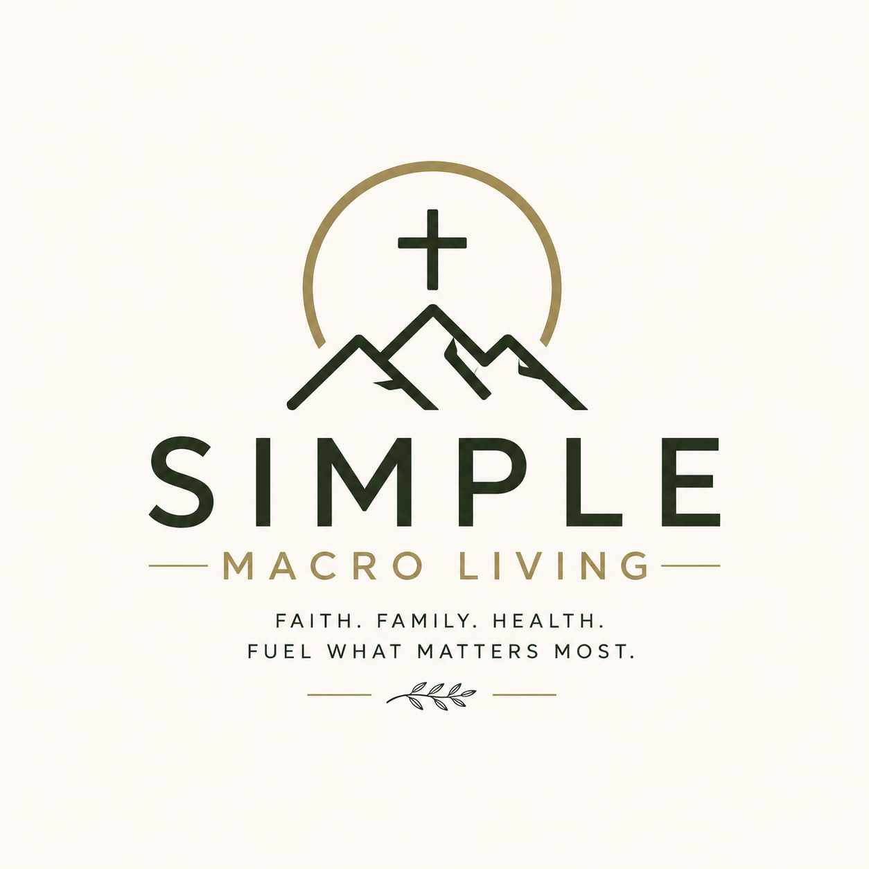 Simple Macro Living Logo